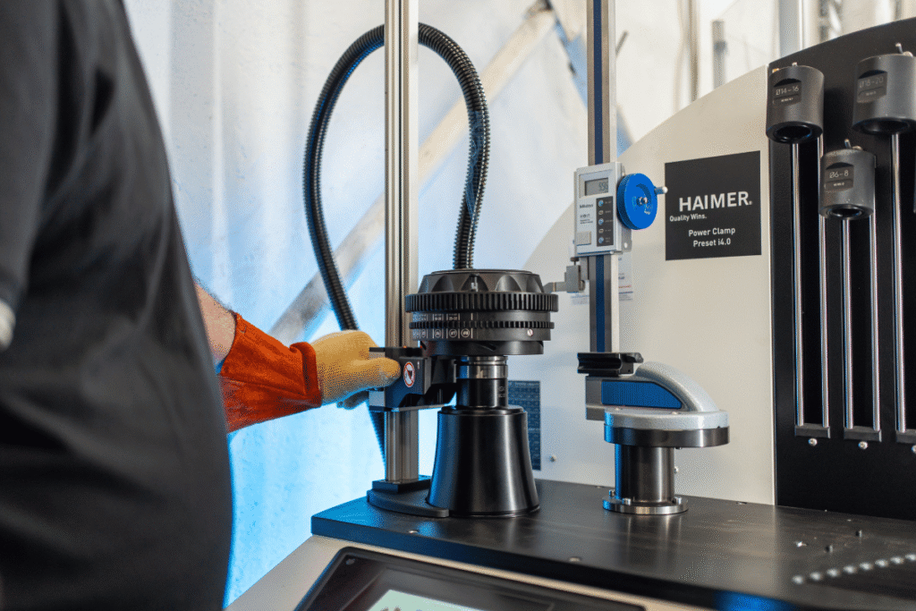 HAIMER Power Clamp Preset i4.0 pentru fixarea perfectă a frezelor în mandrină